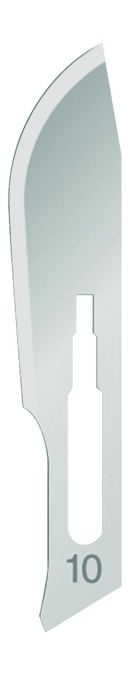 Scalpel blade, figure 10, sterile