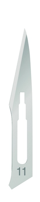 Scalpel blade, figure 11, sterile