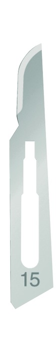 Scalpel blade, figure 15, sterile