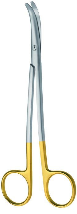 TC dissecting scissors, acc. to Hohenfellner, length 24 cm