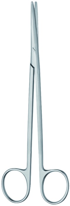 Dissecting scissors, acc. to Metzenbaum-Fino, fine, straight, length 18 cm