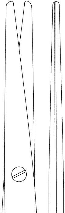 SuperCut scissors, acc. to Mayo-Stille, straight, length 17 cm - Image 2