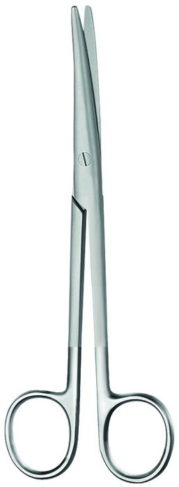 SuperCut dissecting scissors, acc. to Lexer, curved, length 16 cm