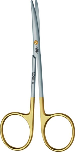 Aquila dissecting scissors, acc. to Metzenbaum, curved, length 12 cm