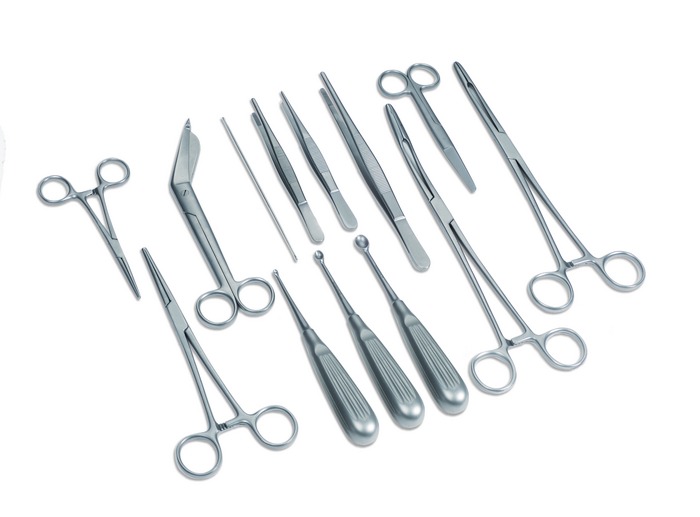 Dressing forceps, standard pattern, length 14.5 cm - Image 3