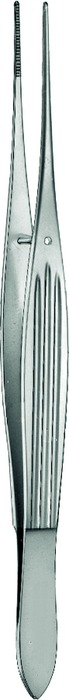 Dressing forceps, acc. to McIndoe, length 15 cm