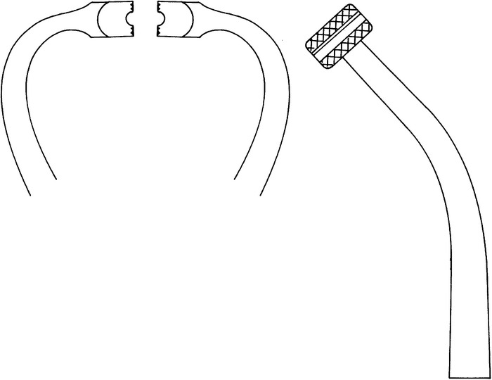 Towel forceps, acc. to Peers-Bertram modif., wide jaw for tube fixation, length 14.5 cm - Image 2