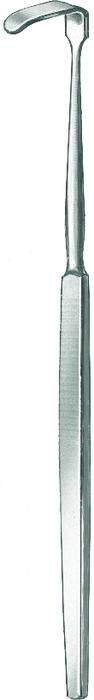 Hooklet, acc. to Senn-Green, 20 mm x 6 mm, length 16 cm