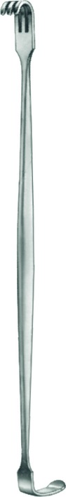 Hooklet, acc. to Senn-Miller, sharp, length 16 cm
