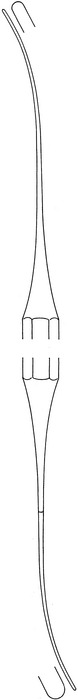 Phlebodissector, acc. to Varady, length 18 cm