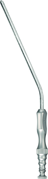 Suction tube, acc. to Frazier, Ø 2.7 mm, 130 mm, length 19.5 cm
