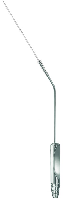 Suction tube, acc. to Wullstein, with 3 cannulas