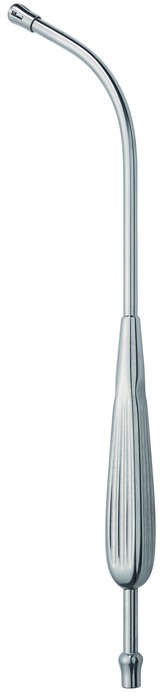 Suction tube, acc. to DeBakey, Ø 9 mm, length 28 cm