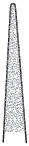 Microneedle holder, straight, without ratchet lock, safety-wave, diamond-coated, Ø 0.40 mm, thread size 8-0 - 9-0, length 15 cm