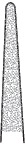 Microneedle holder, titanium, straight, with ratchet, Ø 0.8 mm, length 23 cm