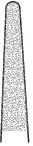 Microneedle holder, titanium, straight, with ratchet, Ø 1.2 mm, length 15 cm