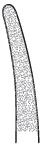 Microneedle holder, curved, with ratchet lock, safety-wave, diamond-coated, Ø 1.2 mm, thread size 5-0 - 7-0, length 23 cm