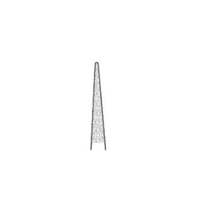 Microneedle holder, straight, with ratchet, length 14.5 cm