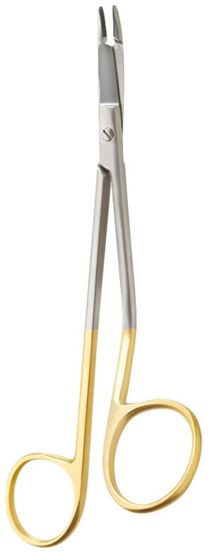 TC-Gold needle holder, acc. to acc. to Gillies-Mini, length 15 cm