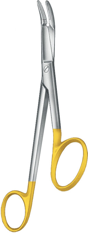 TC-Gold needle holder, acc. to acc. to Gillies, length 16 cm