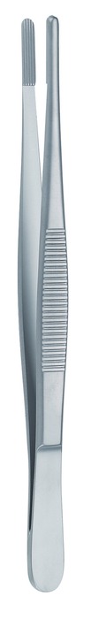 Thread forceps, acc. to Ochsner, length 14.5 cm