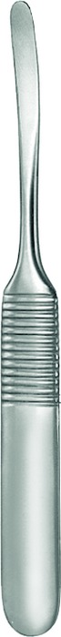 Raspratorium, straight, round, width 6 mm, length 12.5 cm