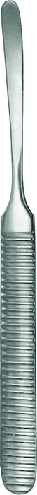 Raspatory, acc. to Williger, curved, width 5 mm, length 16 cm