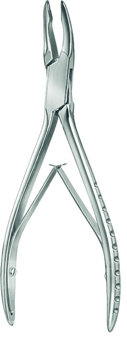 Bone rongeur, acc. to Friedman, length 13.5 cm