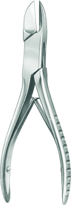 Bone cutting forceps, acc. to Liston, straight, length 20 cm
