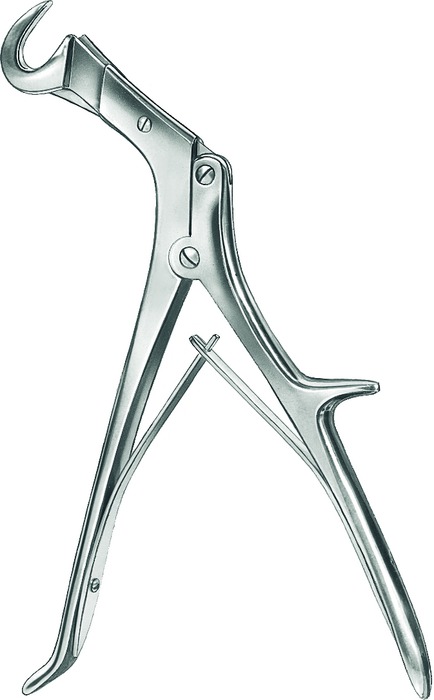 Bone shears, acc. to Giertz-Stille, length 24.5 cm
