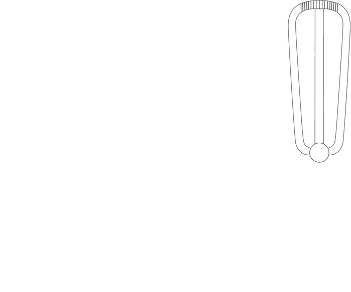 Atrium retractor, acc. to Cooley, malleable, made of stainless steel, blade depth 60 mm x blade width 20 mm, accessories for sternum retractor marGate - Image 2