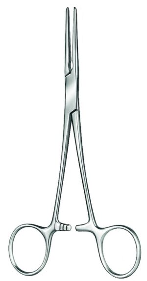 Aortic clamp , Atrauma, acc. to DeBakey-Rankin, straight, length 16 cm