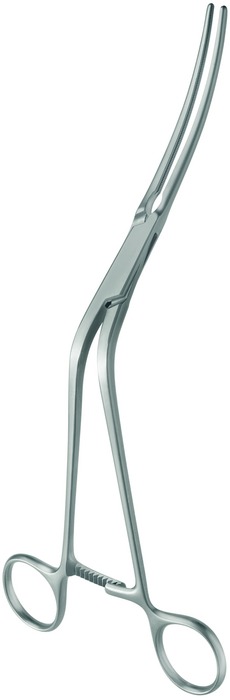 Aortic clamp, Atrauma, acc. to Wylie, length 27 cm