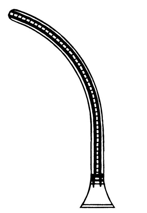 Bulldog clamp, acc. to DeBakey, Atrauma, curved, clamp length 35 mm, length 9 cm - Image 2