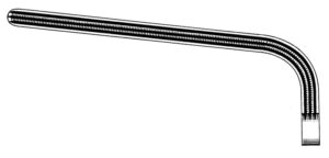 Aortic clamp, Atrauma, acc. to Morris-DeBakey, angled, length 26 cm