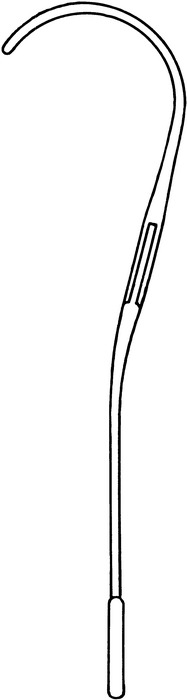 Anastomosis clamps, Atrauma, acc. to DeBakey, straight curved, big, length 16.5 cm - Image 3