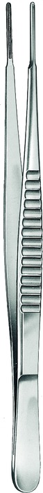 Atraumatic forcep, acc. to Cooley, width 2,0 mm, length 16 cm