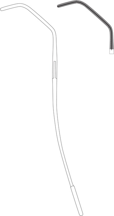 Anastomosis clamp, Atrauma, acc. to Cooley, double curved, length 27.5 cm - Image 2