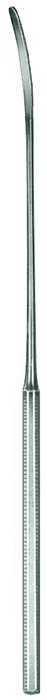Intima spatula, blunt, width 3 mm, length 18.5 cm
