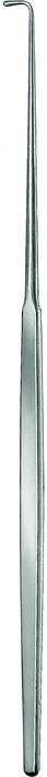 Nerve hook, acc. to Groningen, angled, length 26.5 cm