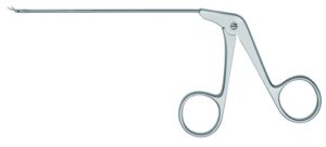 Micro scissors, acc. to Caspar, curved, length 11.5 cm