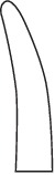Micro needle holder, acc. to Yasargil, bayonet, curved, length 22.5 cm