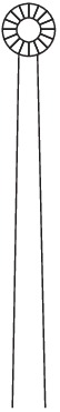 Grasping forceps, acc. to Hunt, bayonet, Ø 5 mm, length 20 cm