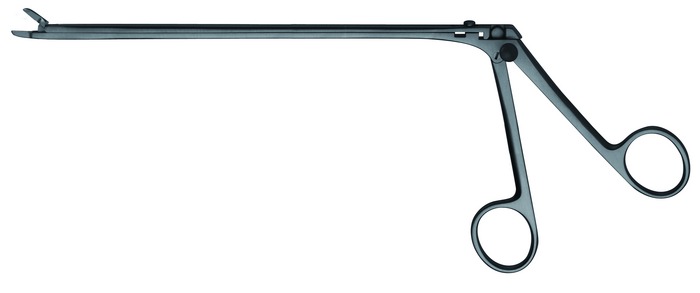 Rongeur, detachable, solidBlack, acc. to Richter, straight, mouth width 1 mm, length 18 cm