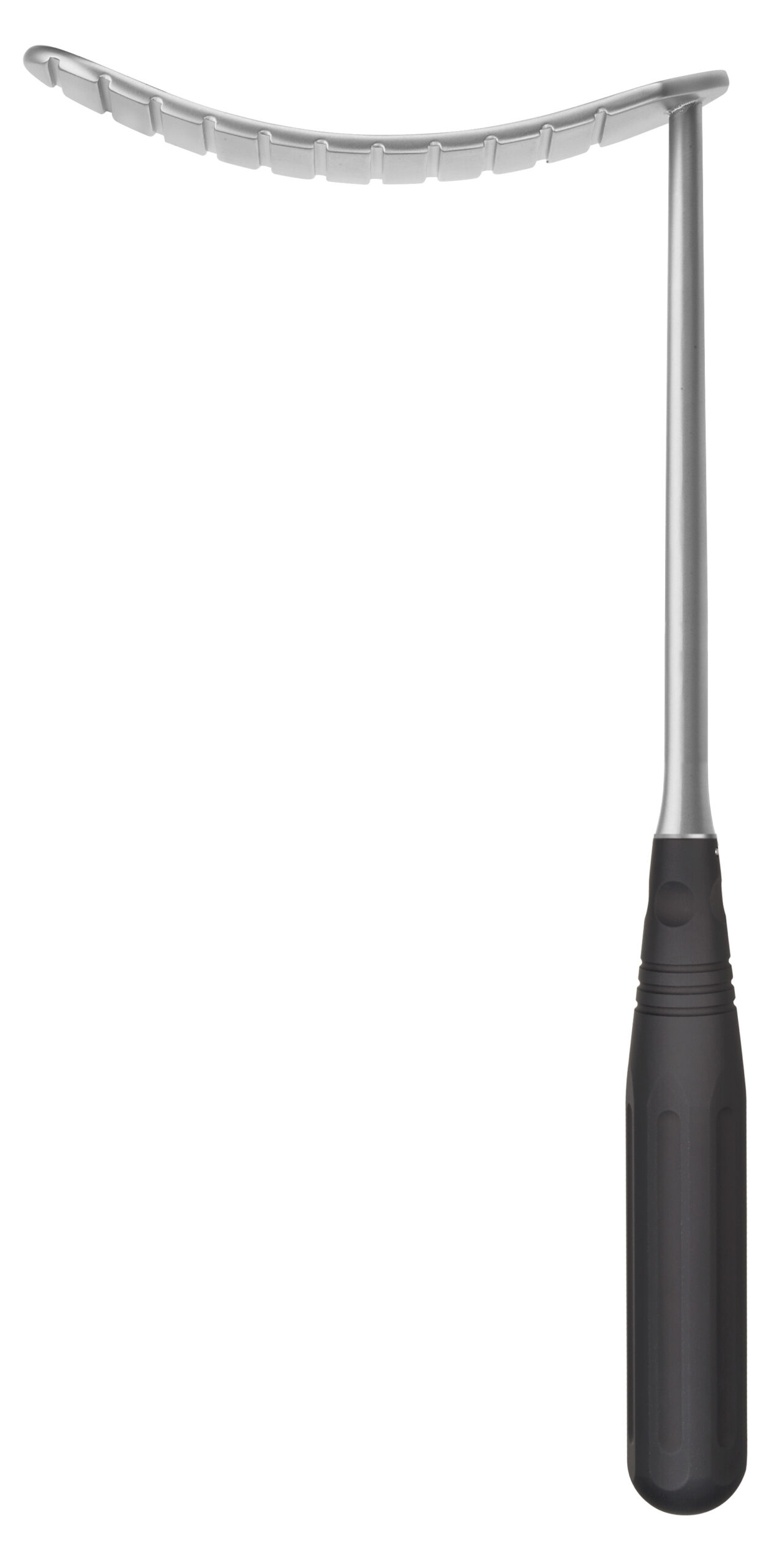 Breast retractor, 125 mm x 30 mm, length 27 cm