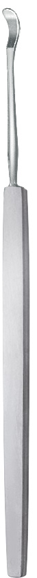 Lupus scraper, acc. to Vidal, length 13 cm