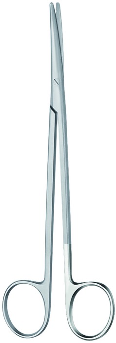 ST scissors, fine dissecting scissors, acc. to Metzenbaum-Fino, curved, length 14 cm