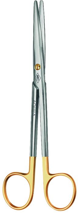 Aquila scissors, dissecting scissors, acc. to Lexer, straight, length 16 cm