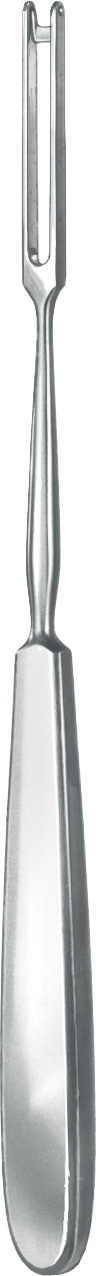 Swing knife, acc. to Ballenger, straight, width 4 mm, length 21 cm