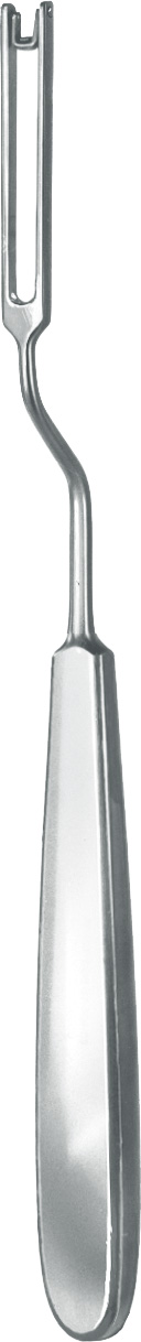 Swing knife, acc. to Ballenger, bayonet, width 4 mm, length 20.5 cm